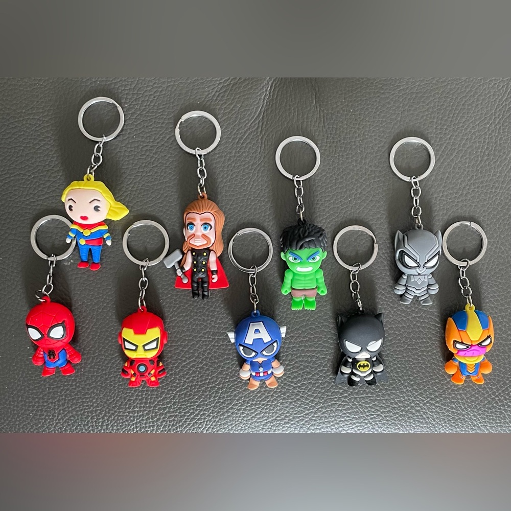 🔥3/$30🔥 Superhero kids keychains Mentioned price is for each.